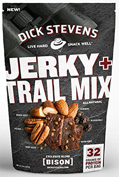 Bison & Toasted Hemp Jerky Trail Mix 3-Pack – dickstevens.rocks